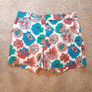 Banana Republic Floral Shorts Size 0